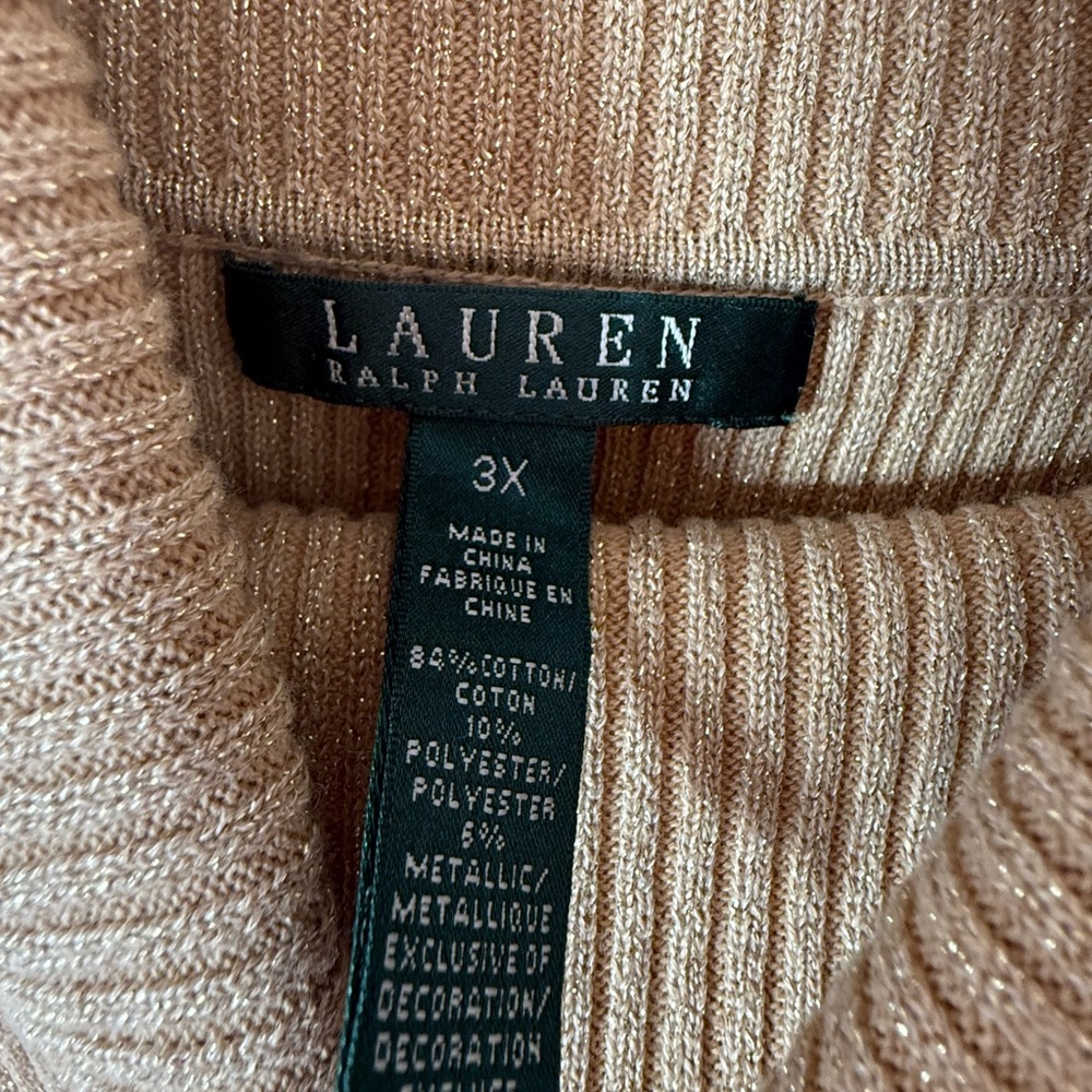 Lauren Ralph Lauren Metallic Knit Sweater - Picture 4 of 4